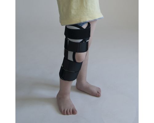 Бандаж (тутор) на колінний суглоб Алком kids 3013k р.3 сірий