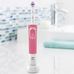 Електрична зубна щітка Oral-B (Орал-В) Vitaliti D100.413.1 3D White Рожева Фото 4