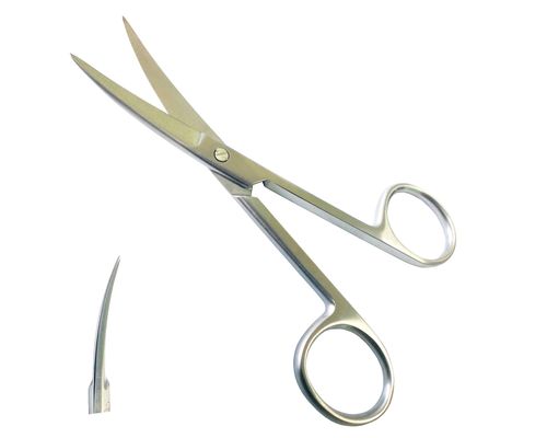 Ножиці операційні Surgiwell гострокінцеві зігнуті по Standart 11,5 см (НС-3-2)