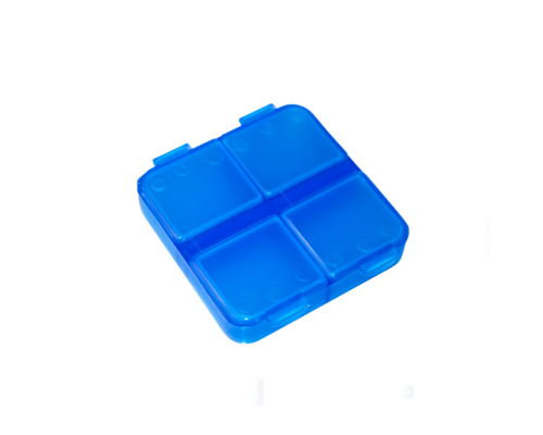 Органайзер для пігулок пластиковий на добу (4 прийоми/день) PT 6009