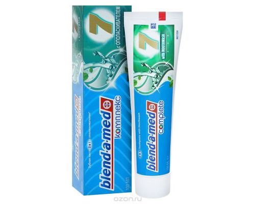 Зубна паста 2в1 Blend-A-Med (Бленд-А-Мед) Комплекс 7 з ополіскувачем 100мл