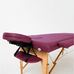 Масажний стіл RelaxLine Lagune, дерев`яна основа, яскраво-фіолетовий Фото 5