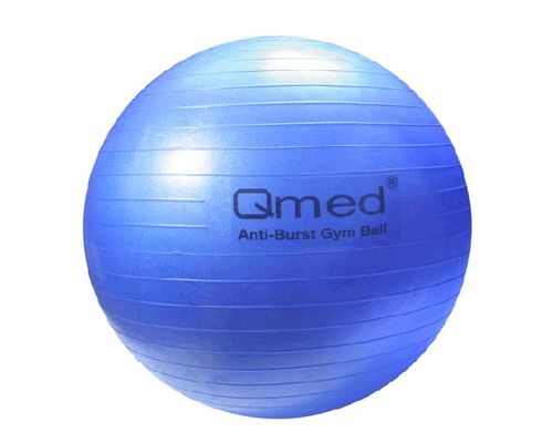М&#039;яч гімнастичний Qmed ABS GYM BALL 75см КМ-16 синій