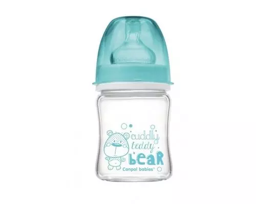 Дитяча пляшечка Canpol babies EasyStart антиколікова скляна 120мл (79/001)