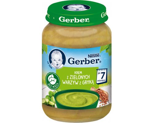 Суп-пюре Gerber із зеленими овочами та гречкою з 7 місяців 190 г