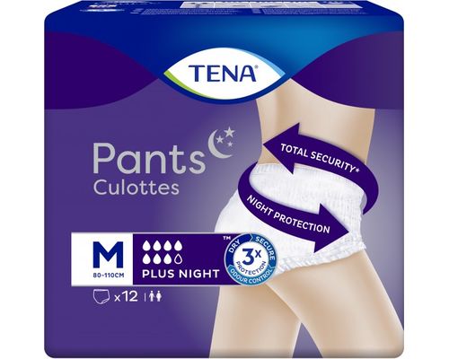 Підгузки для дорослих TENA Pants Plus Night (80-110см) р.M №12
