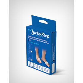 Бандаж для корекції вальгусної деформації першого пальця стопи Lucky Step LS3082 р.універсальний