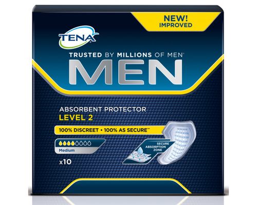 Прокладки урологічні TENA for Men Level 2 №10