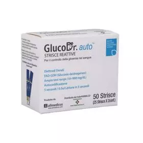 Тест-смужки для визначення глюкози в крові All Medicus GlucoDr.auto №50