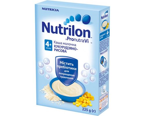 Молочна каша Nutrilon Кукурудзяно-рисова 225 г