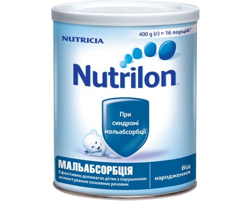 Молочна суміш Nutrilon Мальабсорбція 400 г