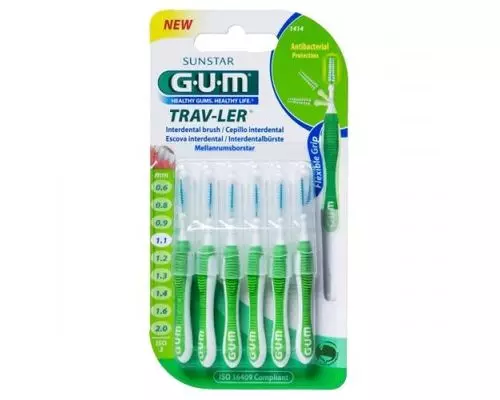 Зубна щітка GUM (Гам) міжзубна 1,1мм TravLer