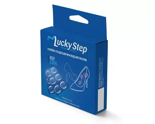 Подушечки клейкі від мозолів Lucky Step LS06