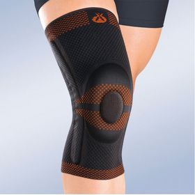 Ортез на колінний суглоб з гнучкими шарнірами Orliman Rodisil 9104 р.3 чорний