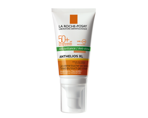Сонцезахисний крем-гель матуючий з тонувальним ефектом для обличчя La Roche-Posay Anthelios XL Gel-Cream Tinted Dry Touch SPF50+ 50 мл