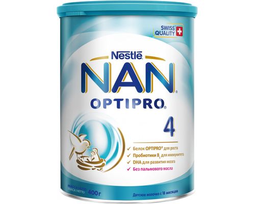 Дитяча суміш Nestle NAN Optipro 4 з 18 місяців 400г