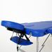 Масажний стіл RelaxLine Belize, алюмінієва основа, темно-синій Фото 4
