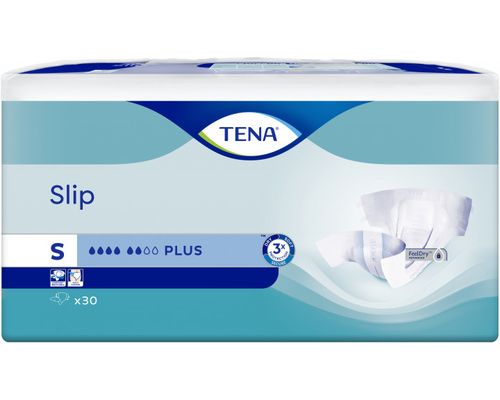 Підгузки для дорослих TENA Slip Plus р.S (55-85см) №30, "дихаючі"