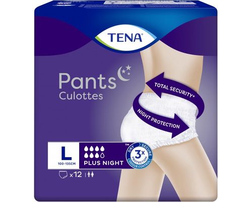 Підгузки для дорослих TENA Pants Plus Night (100-135см) р.L №12