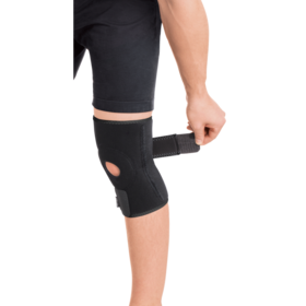 Бандаж розємний на колінний суглоб з 2-ма ребрами жорсткості неопреновий Торос-Груп 517 р.1