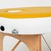 Масажний стіл RelaxLine Sahara, дерев`яна основа, біло-жовтий Фото 6
