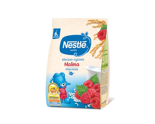 Молочна каша Nestle Рисова з малиною з 6 місяців 230 г