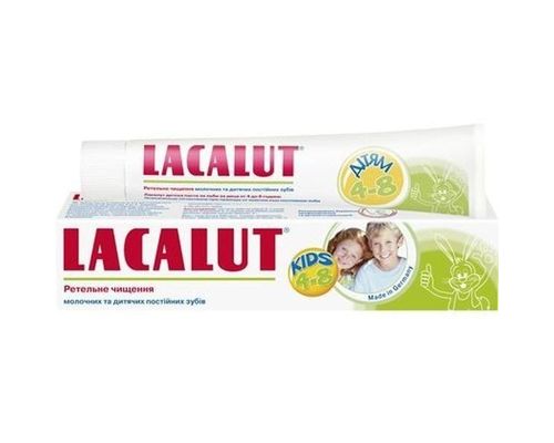 Зубна паста Lacalut (Лакалут) дитяча від 4-8 років 50мл