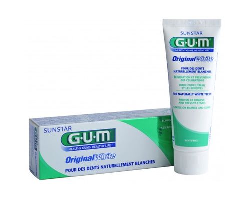 Зубна паста GUM (Гам) Original White 75мл