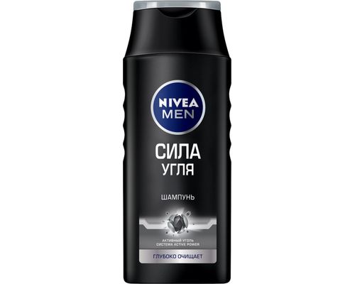 Шампунь для волосся Nivea Men Сила вугілля для чоловіків 250 мл