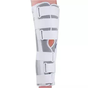 Бандаж (тутор) на колінний суглоб повної фіксації Ortop OH-601 р.L сірий