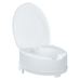 Сидіння для туалету 15см OSD KING-15L з кришкою, високе Фото 2