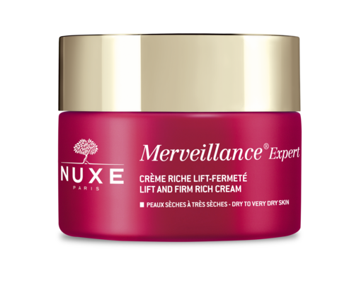 Крем для обличчя насичений Nuxe Merveillance Expert Firm Rich Lift Cream для нормальної та сухої шкіри обличчя 50 мл