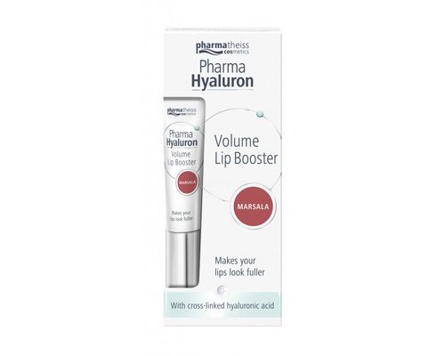 Бальзам Pharma Hyaluron Lip Booster для об'єму губ марсала 7 мл