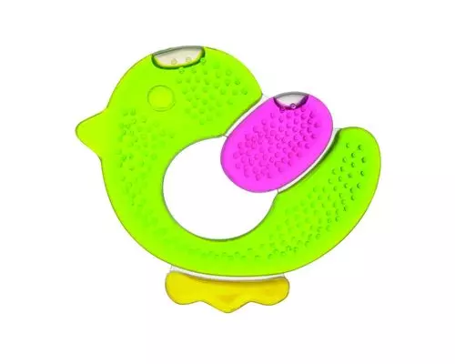 Іграшка-прорізувач Canpol babies 74/021 з водою Курчатко