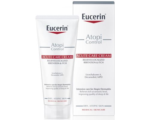 Крем Eucerin AtopiControl Acure Care Cream інтенсивний заспокійливий для атопічної шкіри в період загострення 100 мл (83553)
