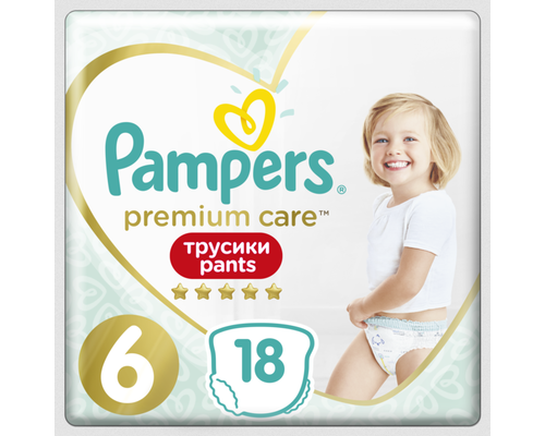 Підгузки-трусики Pampers Premium Care Pants р.6 (15+ кг) №18