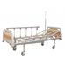 Ліжко медичне реанімаційне OSD-93С двосекційне з механічним приводом на колесах Фото 2
