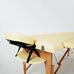 Масажний стіл RelaxLine Barbados, дерев`яна основа, бежевий Фото 2