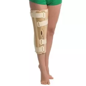 Бандаж (тутор) на колінний суглоб MedTextile 6112 р.M/L бежевий