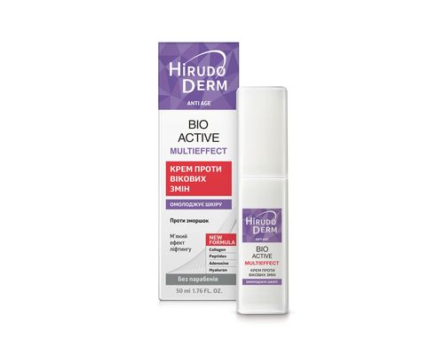 Крем проти вікових змін Біокон Hirudo Derm Anti Age Bio Active Multieffect 50 мл