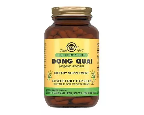 Біологічно активна добавка Solgar Dong Qual загальнозміцнююча 425 мг №100