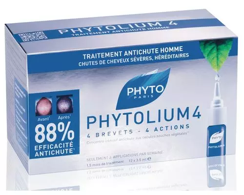 Концентрат Phyto Phytolium 4 проти випадіння волосся 12x3,5 мл