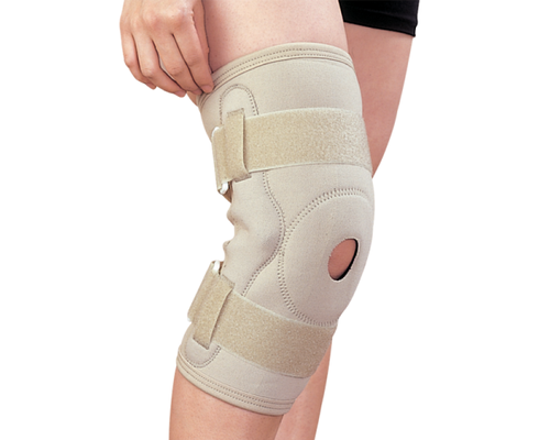 Ортез на колінний суглоб з поліцентричними шарнірами Ortop NS-716 р.L бежевий