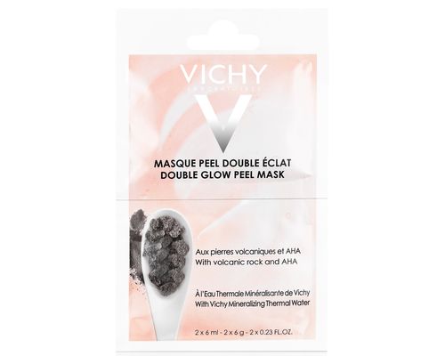Маска-пілінг мінеральна Vichy Double Glow Peel Mask "Подвійне сяяння" 2x6 мл