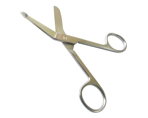 Ножиці для розрізання пов&#039;язок Surgiwell з гудзиком по Lister 11 см (Н-14-2)