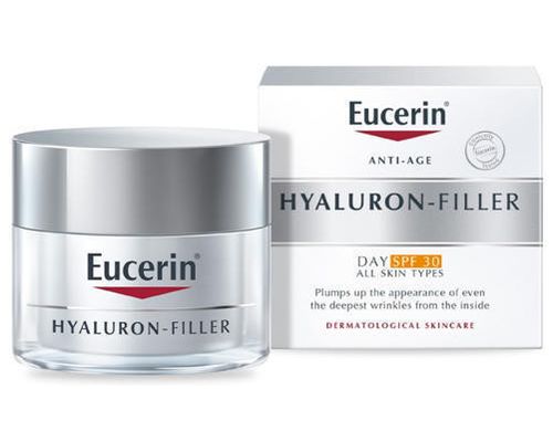Крем Eucerin Hyaluron-Filler Day Cream All Types денний проти зморшок для всіх типів шкіри SPF 30 50 мл (89769)