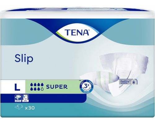 Підгузки для дорослих TENA Slip Super (90-145см) р.L №30