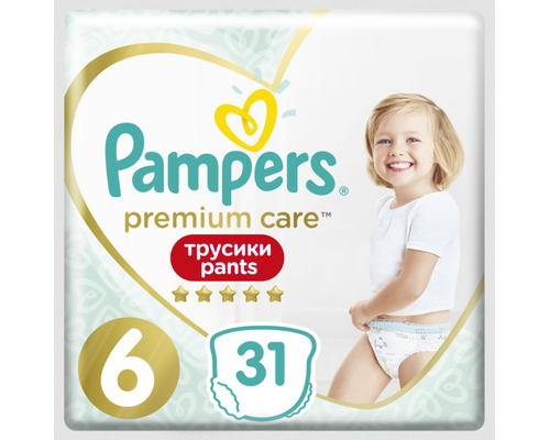 Підгузки - трусики Pampers Premium Care Pants р.6 (15+ кг) №31