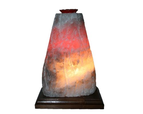 Соляна лампа Гора вулкан з ароматизатором