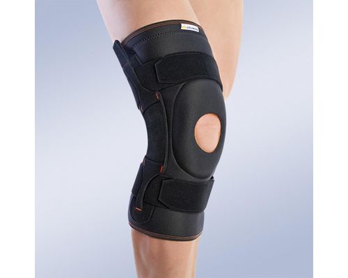 Ортез на колінний суглоб з поліцентричними шарнірами Orliman 7104 р.2 чорний
